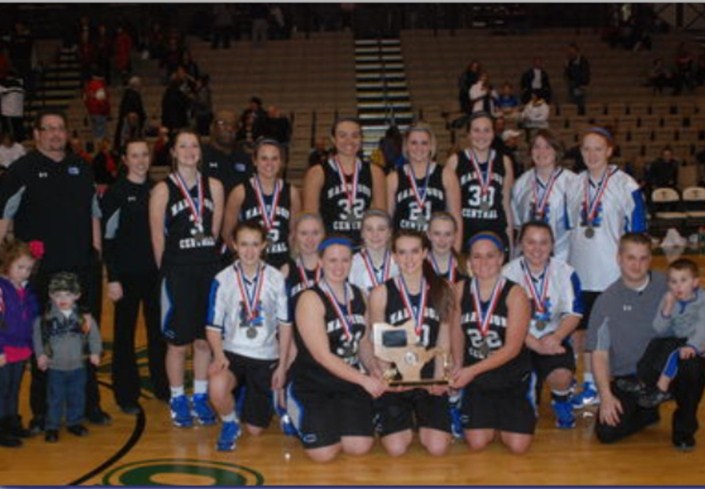 Harrison Central Girl&#39;s Varsity Basketball 2014 OVAC 4A Champions